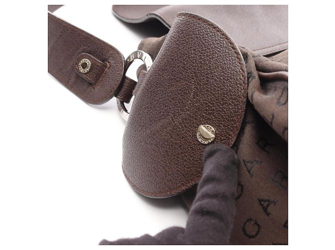 Bulgari Borsa Bvlgari Logo Mania Brown Marrone - vista 10