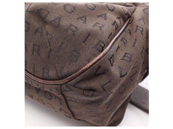 Bulgari Borsa Bvlgari Logo Mania Brown Marrone - vista 6
