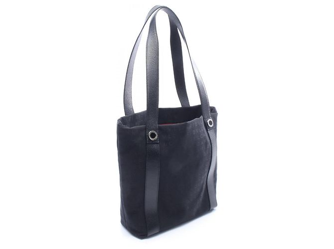 Bulgari Borsa Tote Bvlgari Logomania Nero - vista 2