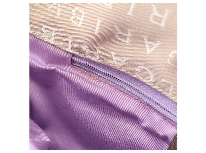 Bulgari Borsa Tote Bvlgari Logomania Marrone Beige - vista 11