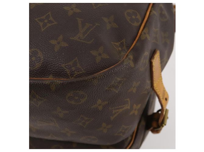LOUIS VUITTON Borsa a Spalla Monogram Saumur 35 M42254 LV Auth BA12326 Monogramma - vista 14