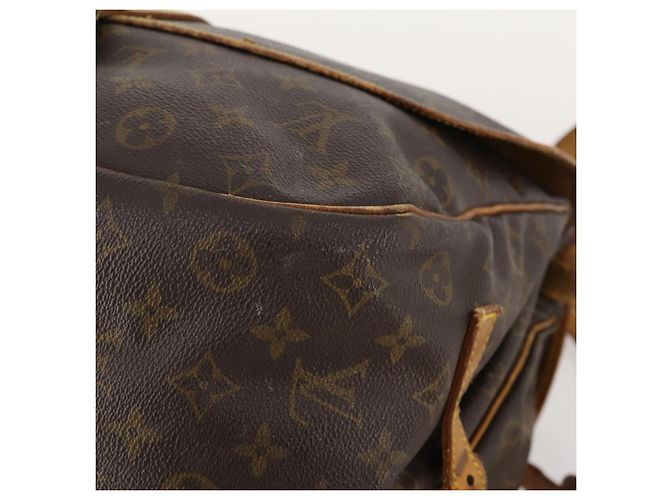 LOUIS VUITTON Borsa a Spalla Monogram Saumur 35 M42254 LV Auth BA12326 Monogramma - vista 16
