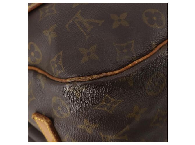LOUIS VUITTON Borsa a Spalla Monogram Saumur 35 M42254 LV Auth BA12326 Monogramma - vista 17