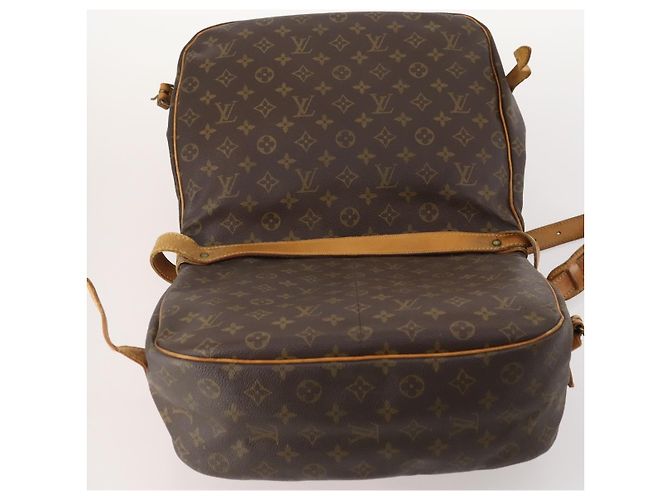 LOUIS VUITTON Borsa a Spalla Monogram Saumur 35 M42254 LV Auth BA12326 Monogramma - vista 19