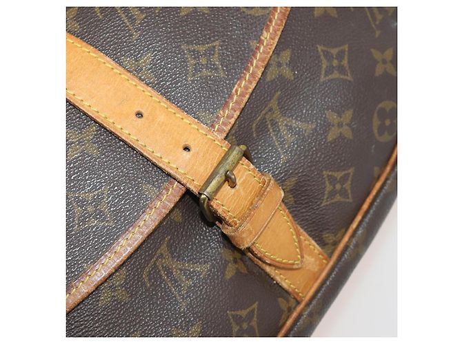 LOUIS VUITTON Borsa a Spalla Monogram Saumur 35 M42254 LV Auth BA12326 Monogramma - vista 25