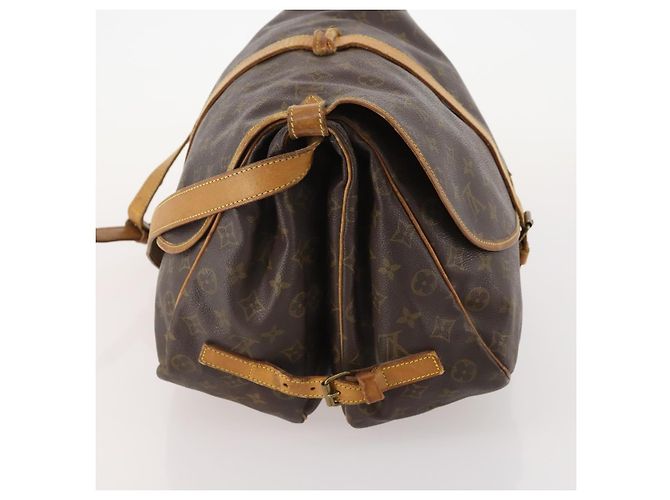 LOUIS VUITTON Borsa a Spalla Monogram Saumur 35 M42254 LV Auth BA12326 Monogramma - vista 3