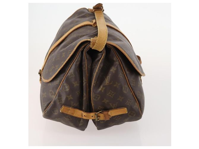 LOUIS VUITTON Borsa a Spalla Monogram Saumur 35 M42254 LV Auth BA12326 Monogramma - vista 4