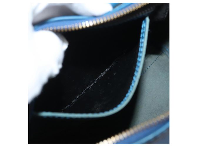Borsa LOUIS VUITTON Epi Speedy 25 Toledo Blue M43015 LV Auth 179667A - vista 22