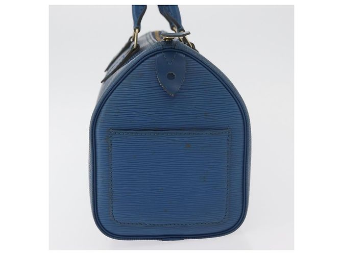 Borsa LOUIS VUITTON Epi Speedy 25 Toledo Blue M43015 LV Auth 179667A - vista 3