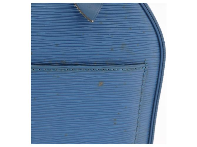 Borsa LOUIS VUITTON Epi Speedy 25 Toledo Blue M43015 LV Auth 179667A - vista 4