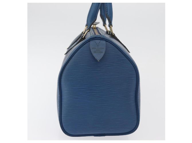 Borsa LOUIS VUITTON Epi Speedy 25 Toledo Blue M43015 LV Auth 179667A - vista 5