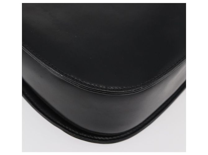 Borsa a mano GUCCI Bamboo in pelle nera e oro 000 1227 0633 Auth 178723V Nero D'oro - vista 16