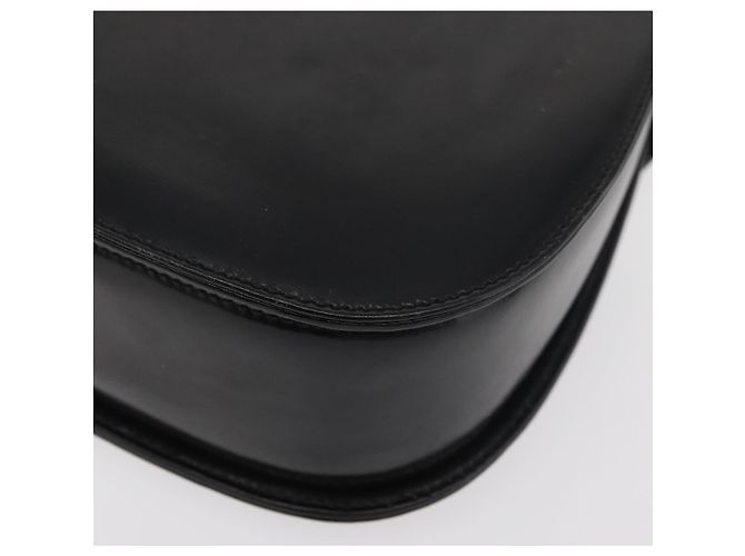 Borsa a mano GUCCI Bamboo in pelle nera e oro 000 1227 0633 Auth 178723V Nero D'oro - vista 17