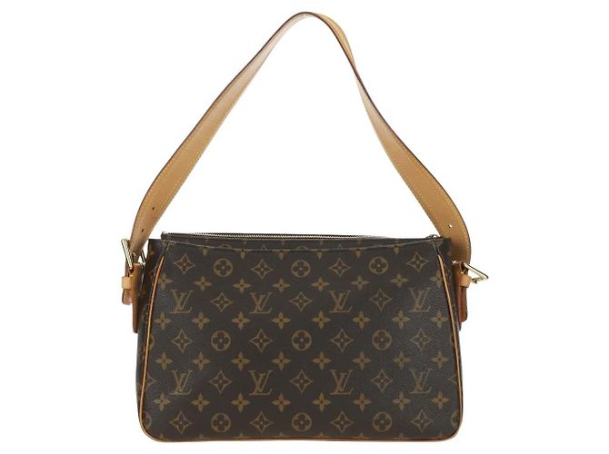 LOUIS VUITTON Borsa a Spalla Monogram Viva Cite GM M51163 LV Auth am11553V Monogramma - vista 2