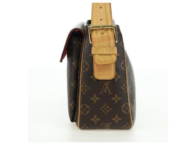LOUIS VUITTON Borsa a Spalla Monogram Viva Cite GM M51163 LV Auth am11553V Monogramma - vista 3
