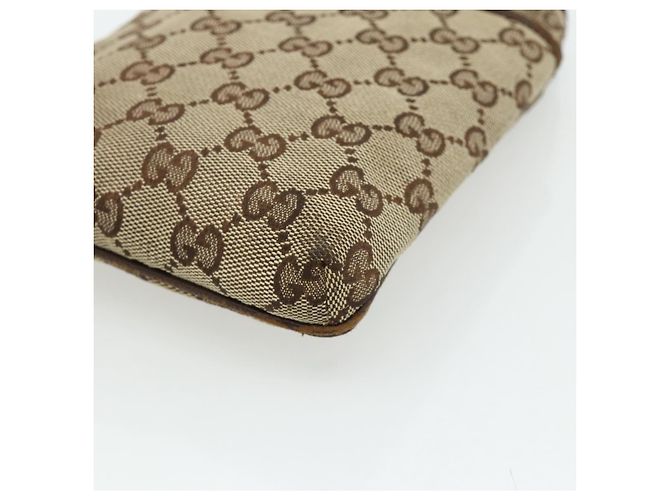 Borsa a tracolla GUCCI GG Canvas Web Sherry Line Beige Red Green 141863 Auth ka4335 Rosso Verde - vista 14