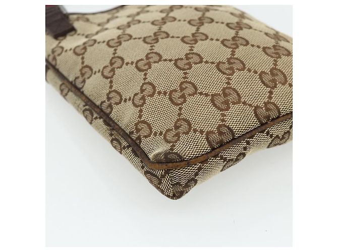 Borsa a tracolla GUCCI GG Canvas Web Sherry Line Beige Red Green 141863 Auth ka4335 Rosso Verde - vista 9