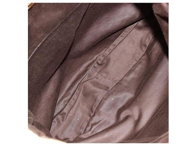 Borsa Miu Miu in scamosciato 2way Oro Giallo Autentica bs34949 D'oro - vista 11