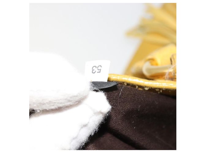 Borsa Miu Miu in scamosciato 2way Oro Giallo Autentica bs34949 D'oro - vista 12