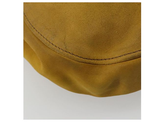 Borsa Miu Miu in scamosciato 2way Oro Giallo Autentica bs34949 D'oro - vista 18