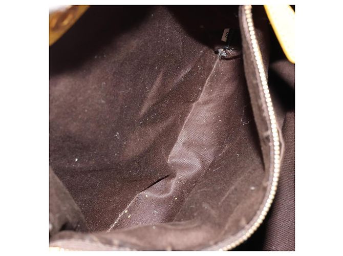 Borsa Miu Miu in scamosciato 2way Oro Giallo Autentica bs34949 D'oro - vista 25