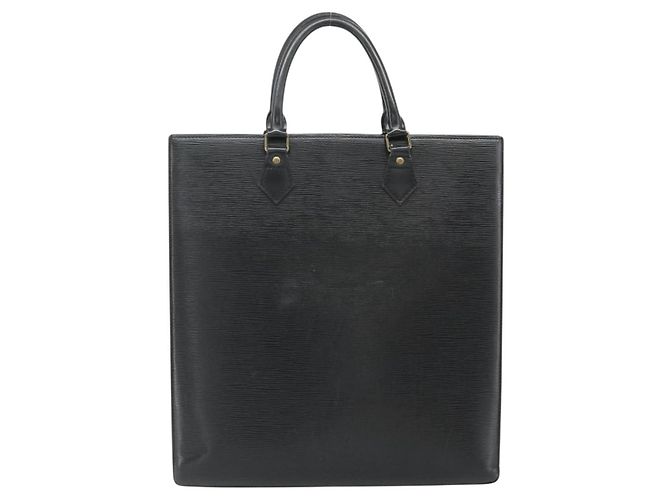 LOUIS VUITTON Borsa Epi Sac Plat Black M59082 LV Auth ka4319 Nero - vista 2