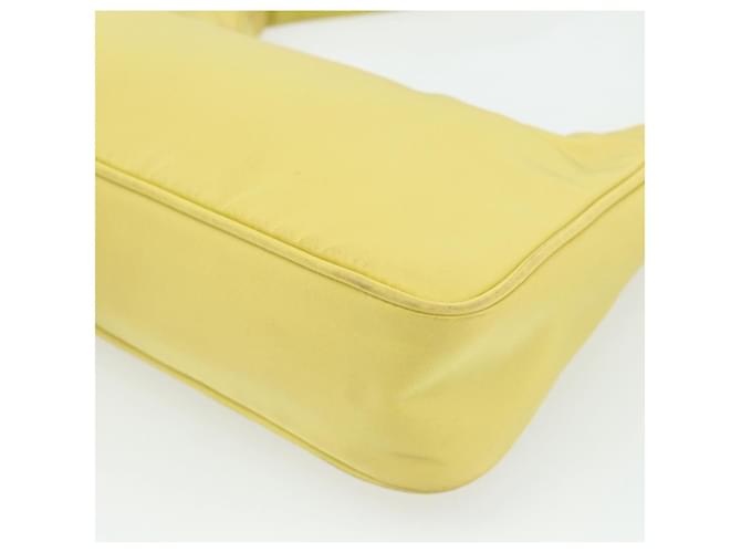 Borsa PRADA Nylon Giallo Giallo Auth ka4300A - vista 15