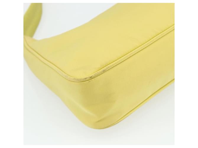 Borsa PRADA Nylon Giallo Giallo Auth ka4300A - vista 16