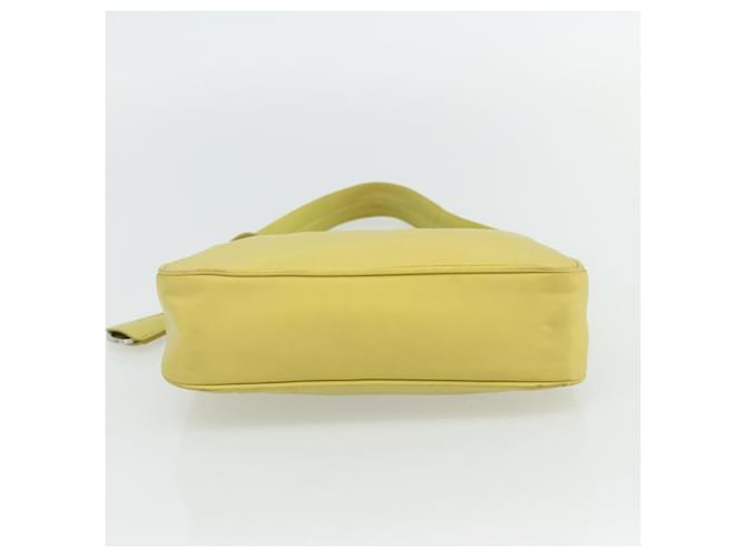 Borsa PRADA Nylon Giallo Giallo Auth ka4300A - vista 5
