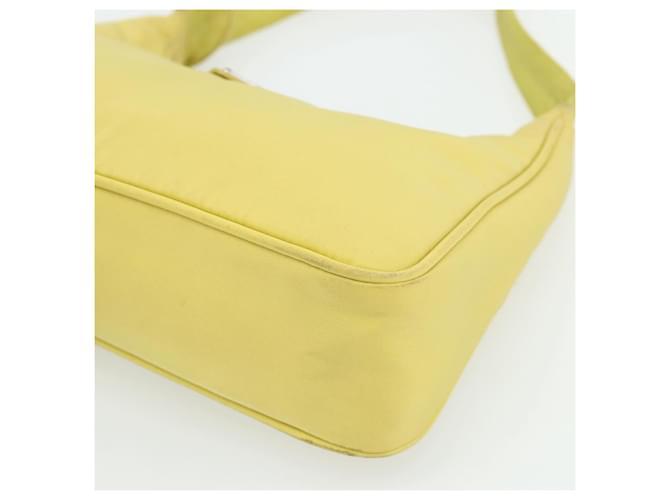 Borsa PRADA Nylon Giallo Giallo Auth ka4300A - vista 9