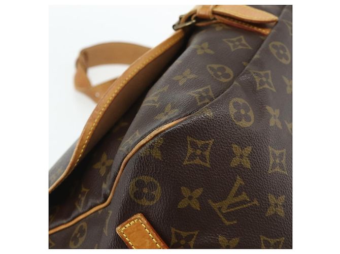 LOUIS VUITTON Borsa a Spalla Monogram Saumur 35 M42254 LV Auth ka4266 Monogramma - vista 17