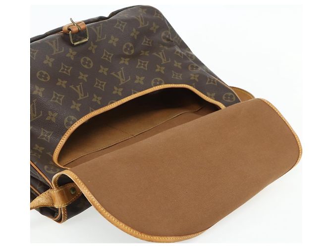 LOUIS VUITTON Borsa a Spalla Monogram Saumur 35 M42254 LV Auth ka4266 Monogramma - vista 24