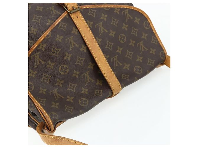 LOUIS VUITTON Borsa a Spalla Monogram Saumur 35 M42254 LV Auth ka4266 Monogramma - vista 6