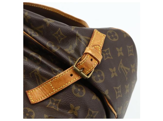 LOUIS VUITTON Borsa a Spalla Monogram Saumur 35 M42254 LV Auth ka4266 Monogramma - vista 9