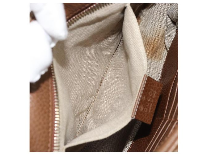 Borsa a Spalla GUCCI GG Canvas Beige Oro 449413 Auth mr2500 D'oro - vista 22