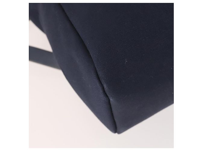 Hermès HERMES Her Line Herbag Ad Backpack Canvas Navy Silver Auth ep14037 Argento Blu navy - vista 16