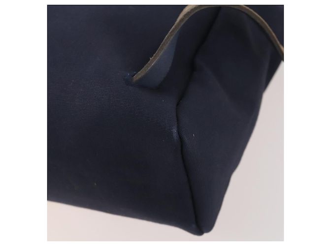 Hermès HERMES Her Line Herbag Ad Backpack Canvas Navy Silver Auth ep14037 Argento Blu navy - vista 17
