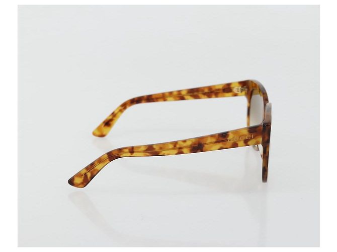 Gafas de sol GUCCI de plástico Marrón GG0361S Auth hk3698 Castaño - vista 4