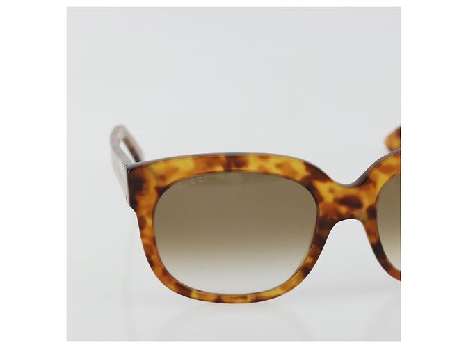 Gafas de sol GUCCI de plástico Marrón GG0361S Auth hk3698 Castaño - vista 5