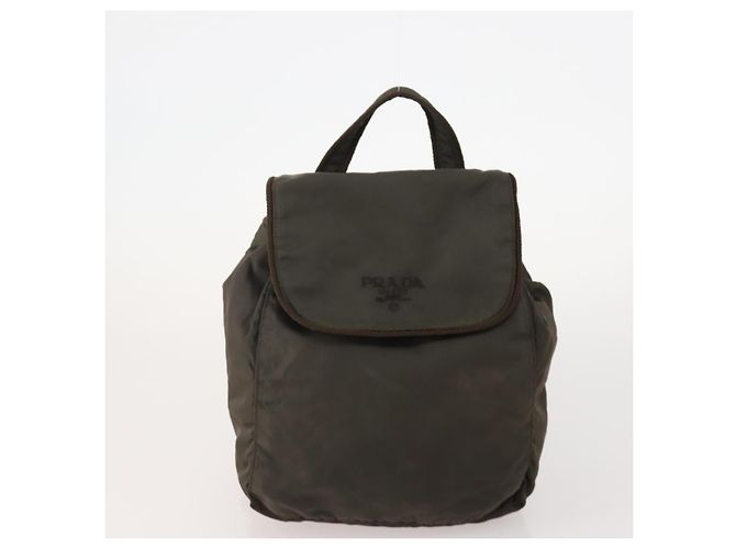 Borsa a tracolla PRADA Nylon 3 Set Light Blue Khaki Black Auth bs34483 Nero Cachi Blu chiaro - vista 2