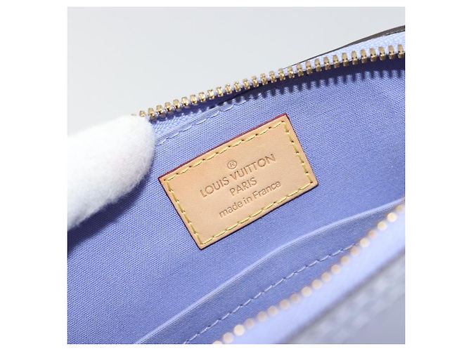 LOUIS VUITTON Borsa Alma BB Monogram Vernis 2way Purple Lila M90103 Auth mr2420A Porpora - vista 22