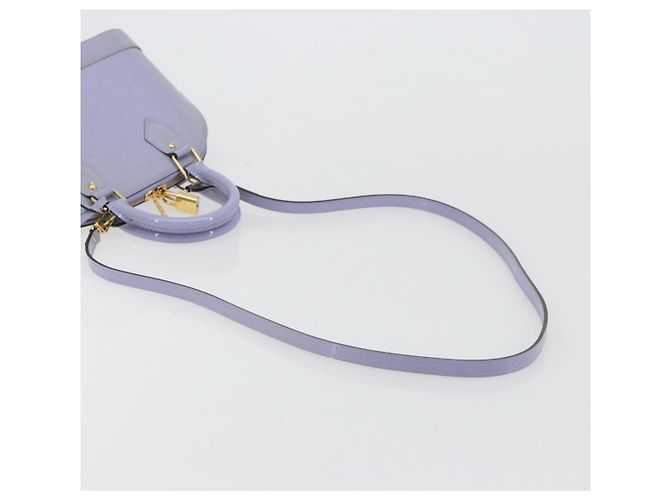 LOUIS VUITTON Borsa Alma BB Monogram Vernis 2way Purple Lila M90103 Auth mr2420A Porpora - vista 8
