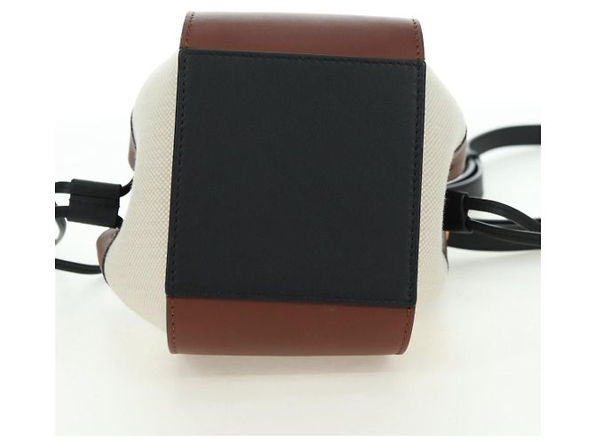 LOEWE �~ Ghibli Spirited Away Hammock Drawstring Soot Sprites Brown Auth 167292SM Marrone - vista 5