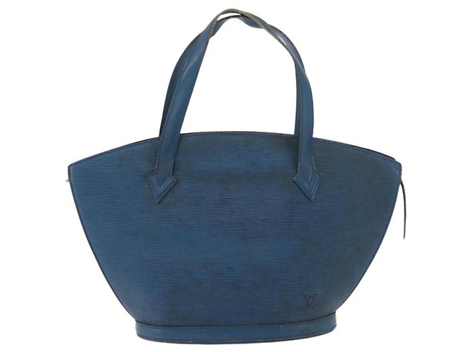 LOUIS VUITTON Epi Saint Jacques Borsa a Spalla Blu M52275 LV Auth ti3918 - vista 13