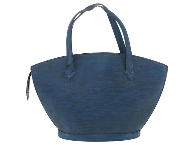 LOUIS VUITTON Epi Saint Jacques Borsa a Spalla Blu M52275 LV Auth ti3918 - vista 2