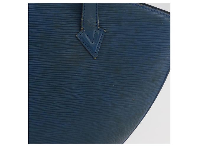LOUIS VUITTON Epi Saint Jacques Borsa a Spalla Blu M52275 LV Auth ti3918 - vista 3