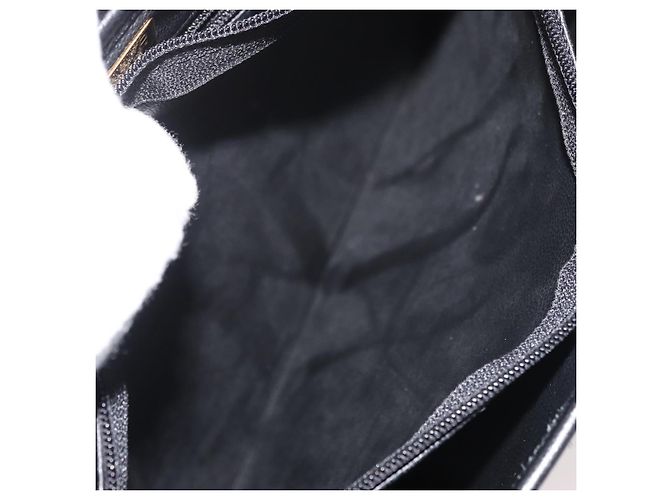 Autre Marque Borsa MORABITO in pelle nera e oro Auth 178828A Nero D'oro - vista 12
