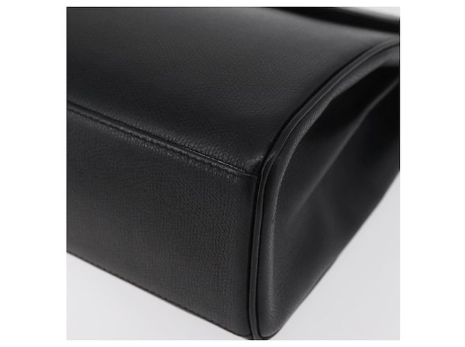 Autre Marque Borsa MORABITO in pelle nera e oro Auth 178828A Nero D'oro - vista 15