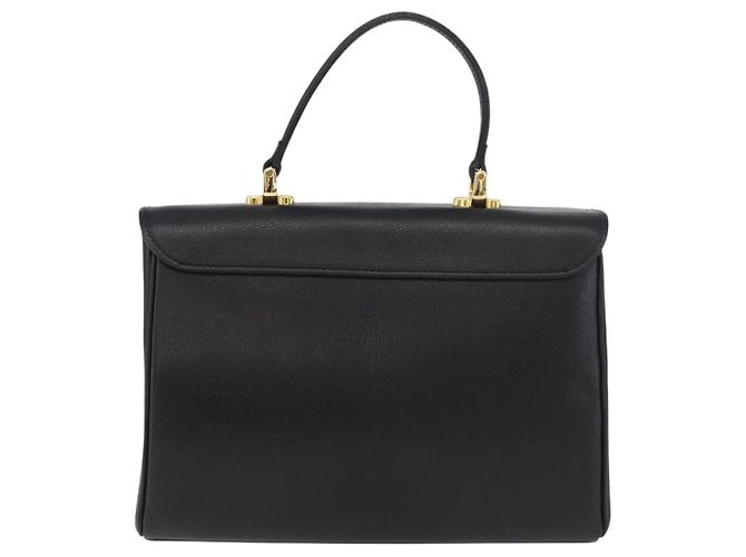 Autre Marque Borsa MORABITO in pelle nera e oro Auth 178828A Nero D'oro - vista 2