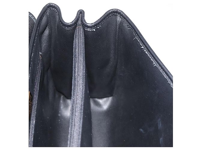 Autre Marque Borsa MORABITO in pelle nera e oro Auth 178828A Nero D'oro - vista 21